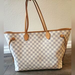 Louis vuitton damier azur neverfull gm